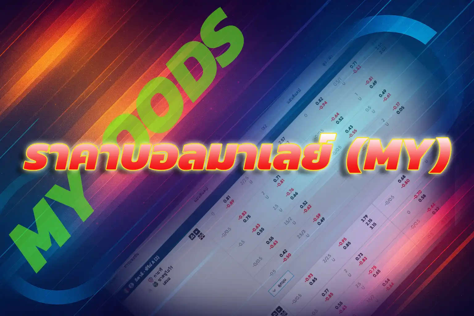 ราคาบอลมาเลย์